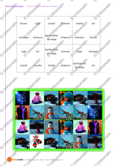 Page 4 de la fiche