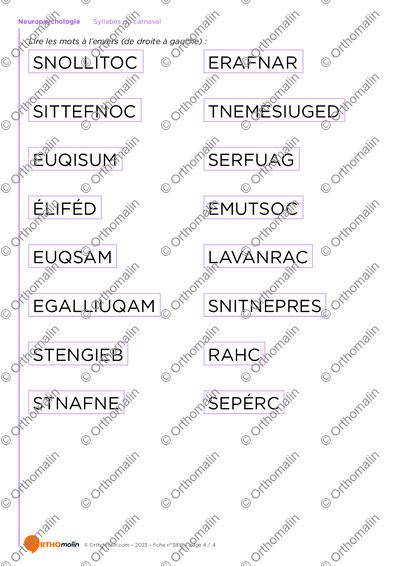 Page 4 de la fiche