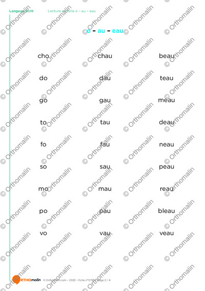 Page 2 de la fiche