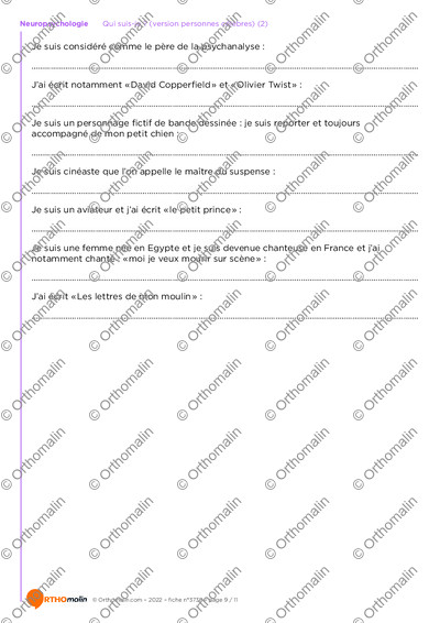 Page 9 de la fiche