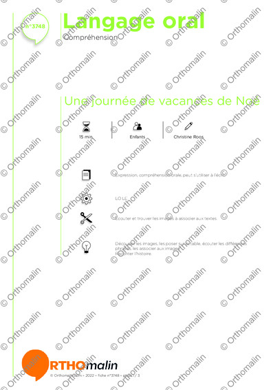 Page 1 de la fiche