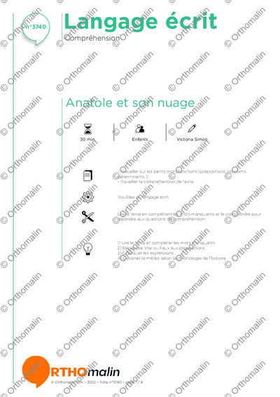 Page 1 de la fiche