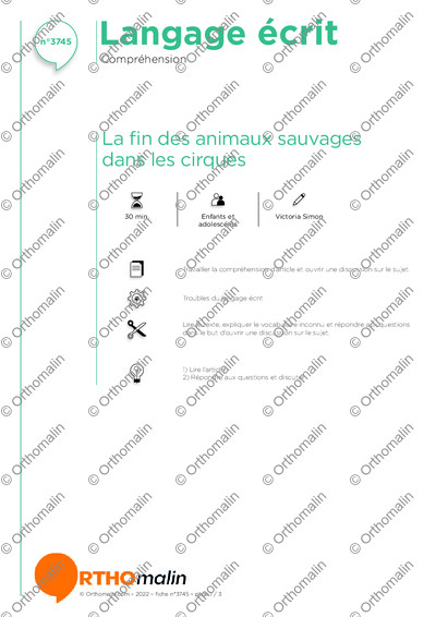 Page 1 de la fiche