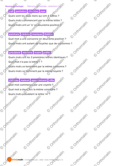 Page 5 de la fiche
