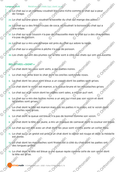 Page 5 de la fiche