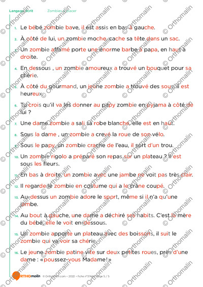 Page 5 de la fiche