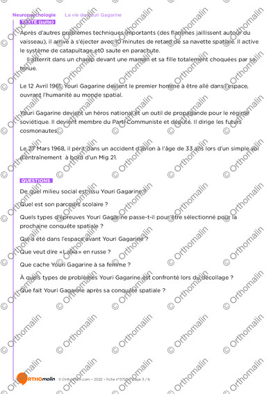 Page 3 de la fiche