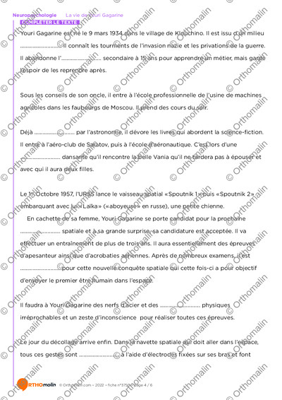 Page 4 de la fiche