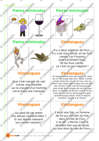 Page 6 de la fiche