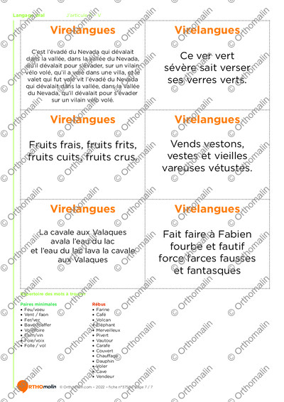 Page 7 de la fiche