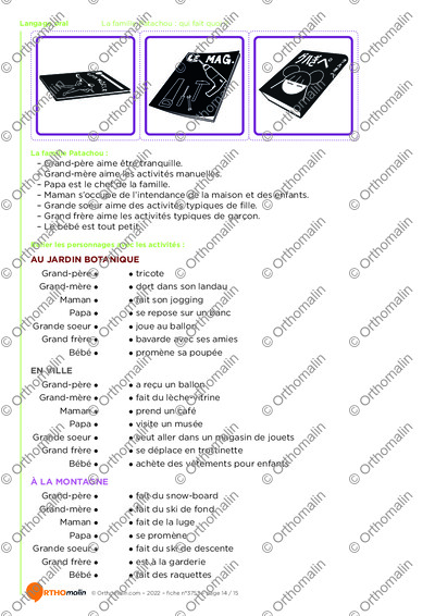 Page 14 de la fiche