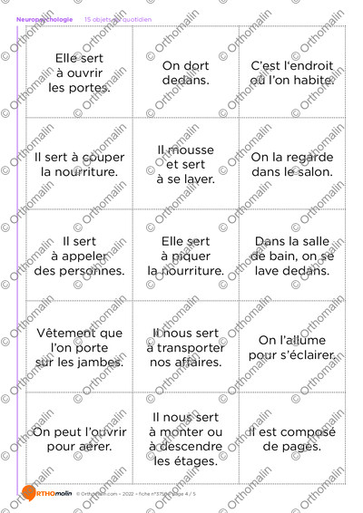 Page 4 de la fiche