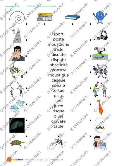 Page 2 de la fiche