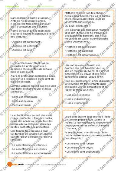 Page 6 de la fiche