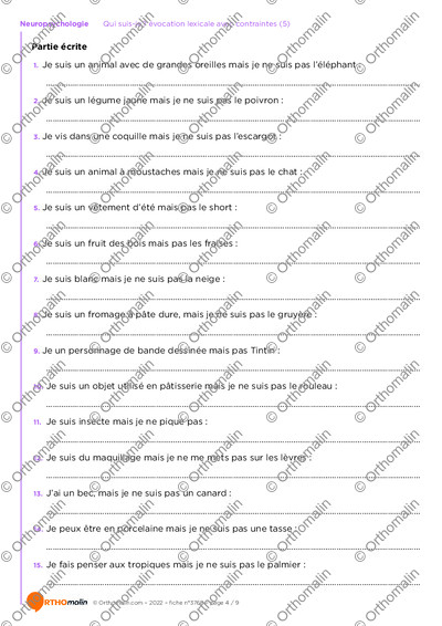 Page 4 de la fiche