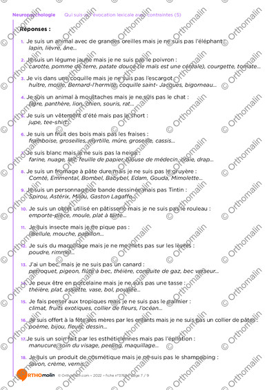 Page 7 de la fiche