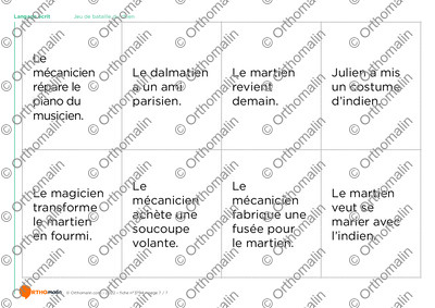 Page 7 de la fiche