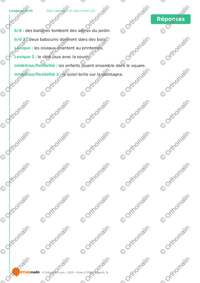 Page 8 de la fiche