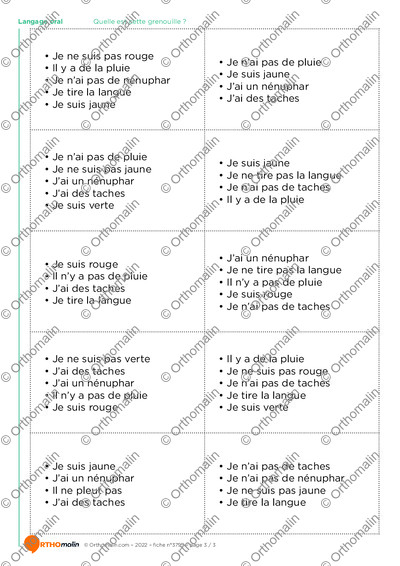Page 3 de la fiche