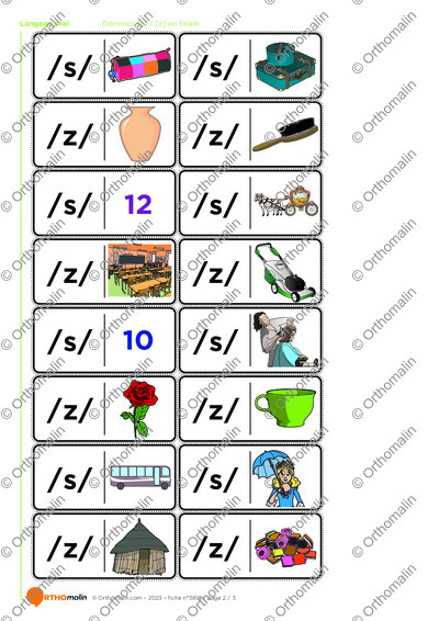 Page 2 de la fiche