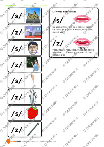 Page 3 de la fiche