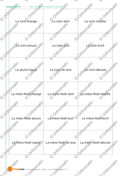 Page 5 de la fiche