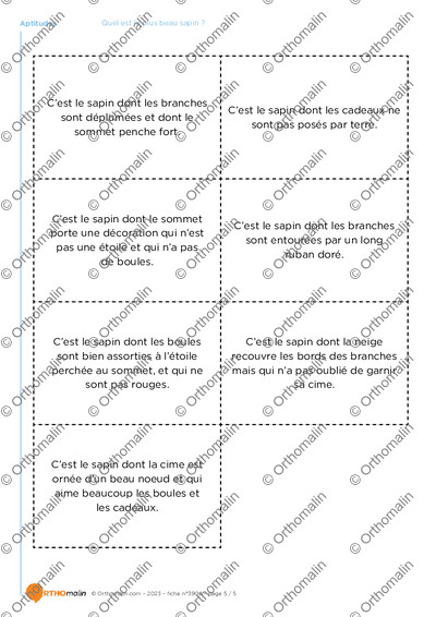 Page 5 de la fiche