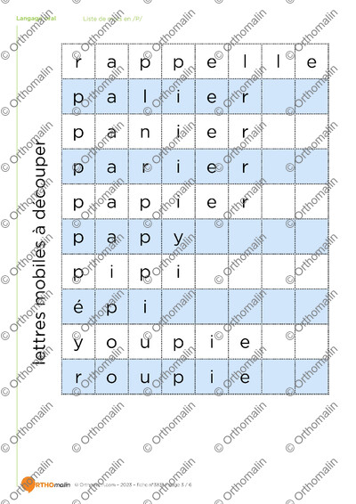 Page 3 de la fiche