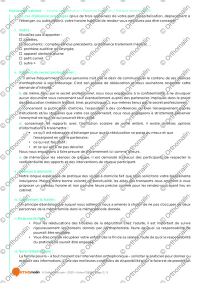 Page 3 de la fiche
