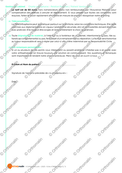 Page 5 de la fiche