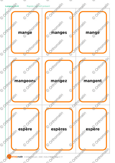 Page 2 de la fiche