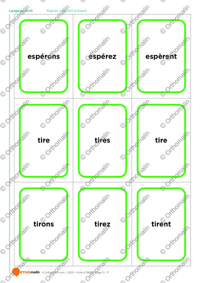 Page 11 de la fiche