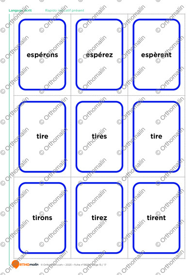 Page 15 de la fiche