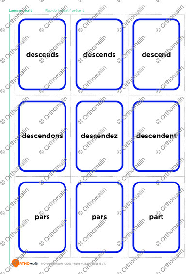 Page 16 de la fiche