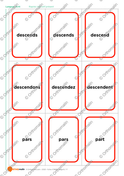Page 8 de la fiche