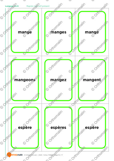 Page 10 de la fiche