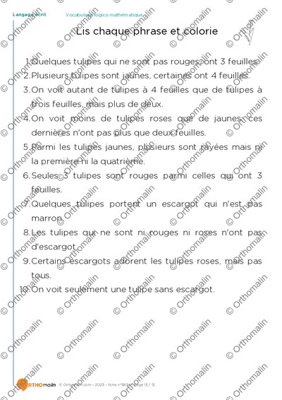 Page 13 de la fiche