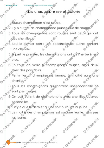 Page 10 de la fiche
