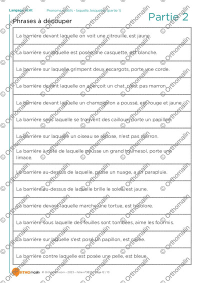 Page 12 de la fiche