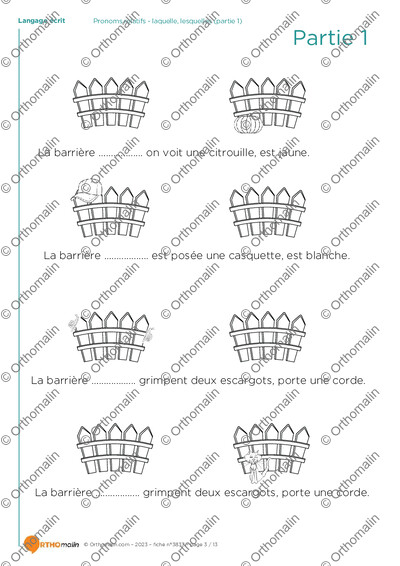 Page 3 de la fiche