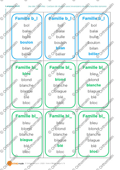 Page 5 de la fiche