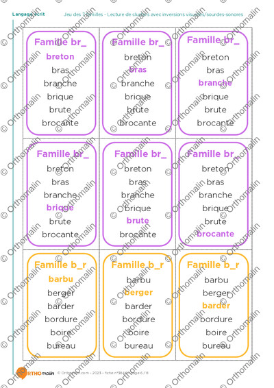 Page 6 de la fiche