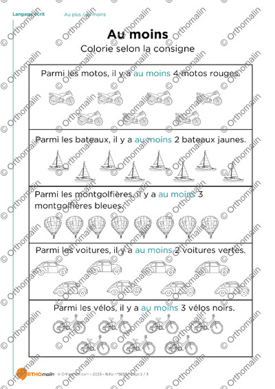Page 2 de la fiche