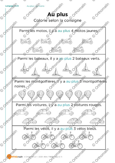Page 3 de la fiche