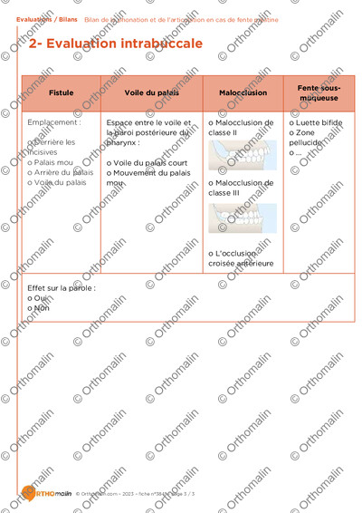 Page 3 de la fiche