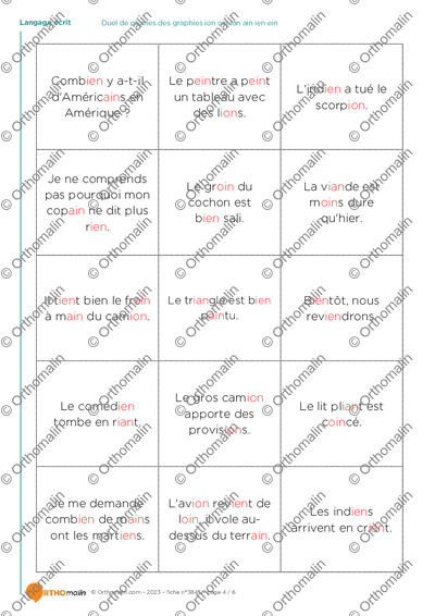 Page 4 de la fiche