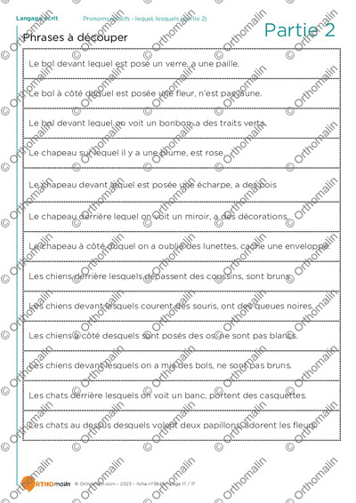Page 17 de la fiche