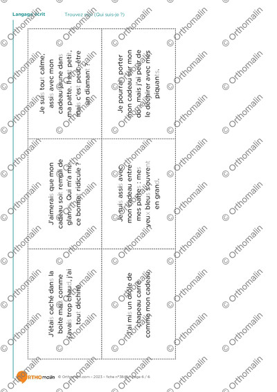 Page 6 de la fiche