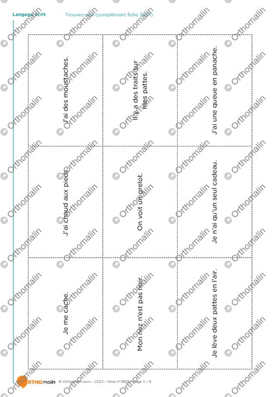 Page 3 de la fiche