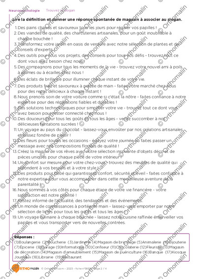 Page 2 de la fiche